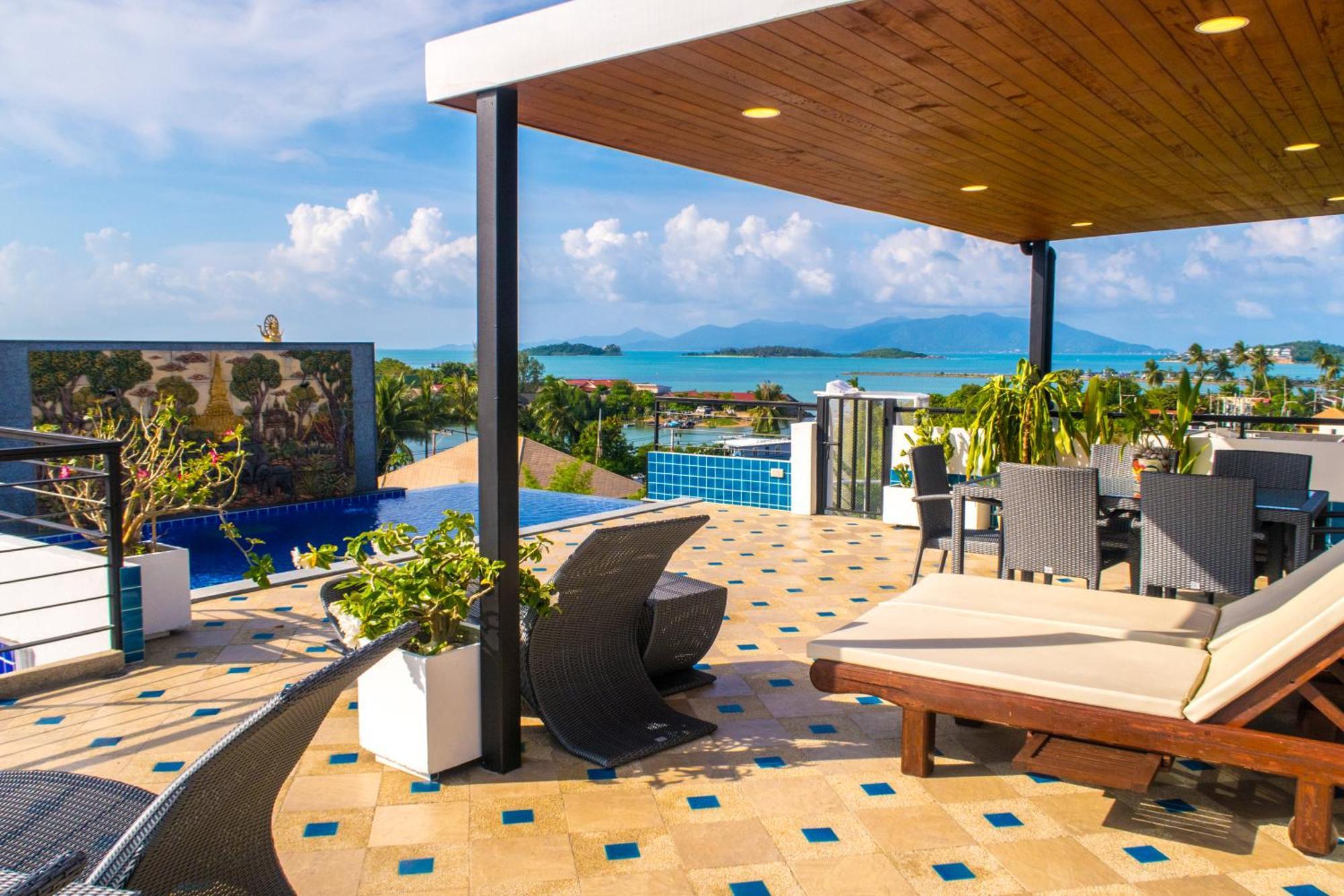 Celebrity Ocean View Villa Samui Bang Rak Beach  Extérieur photo