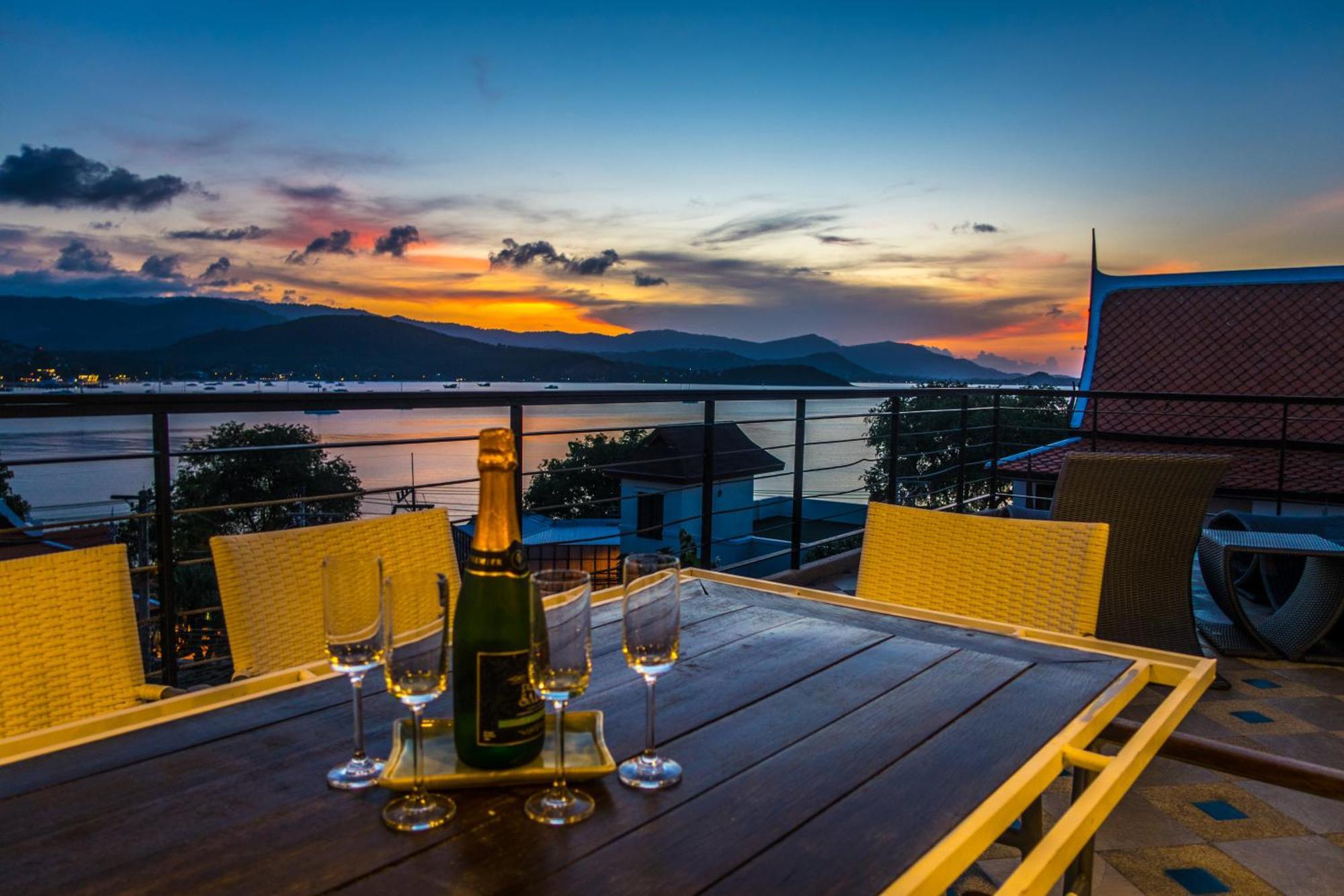 Celebrity Ocean View Villa Samui Bang Rak Beach  Extérieur photo