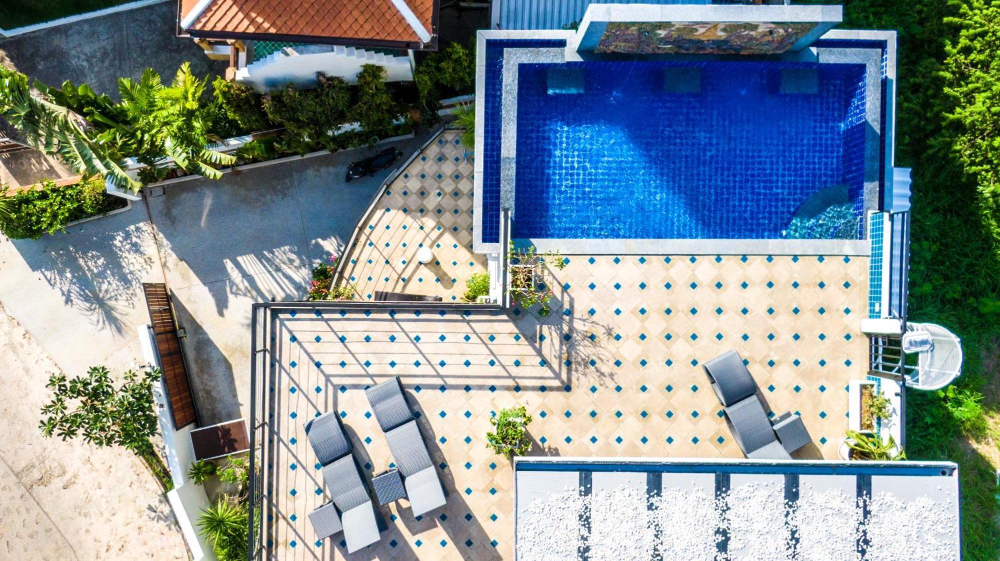 Celebrity Ocean View Villa Samui Bang Rak Beach  Extérieur photo