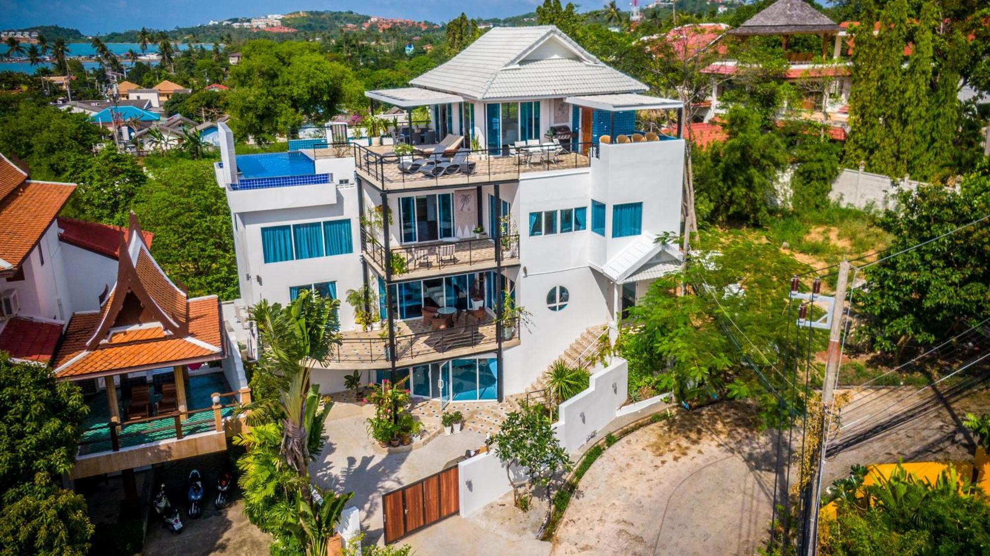 Celebrity Ocean View Villa Samui Bang Rak Beach  Extérieur photo