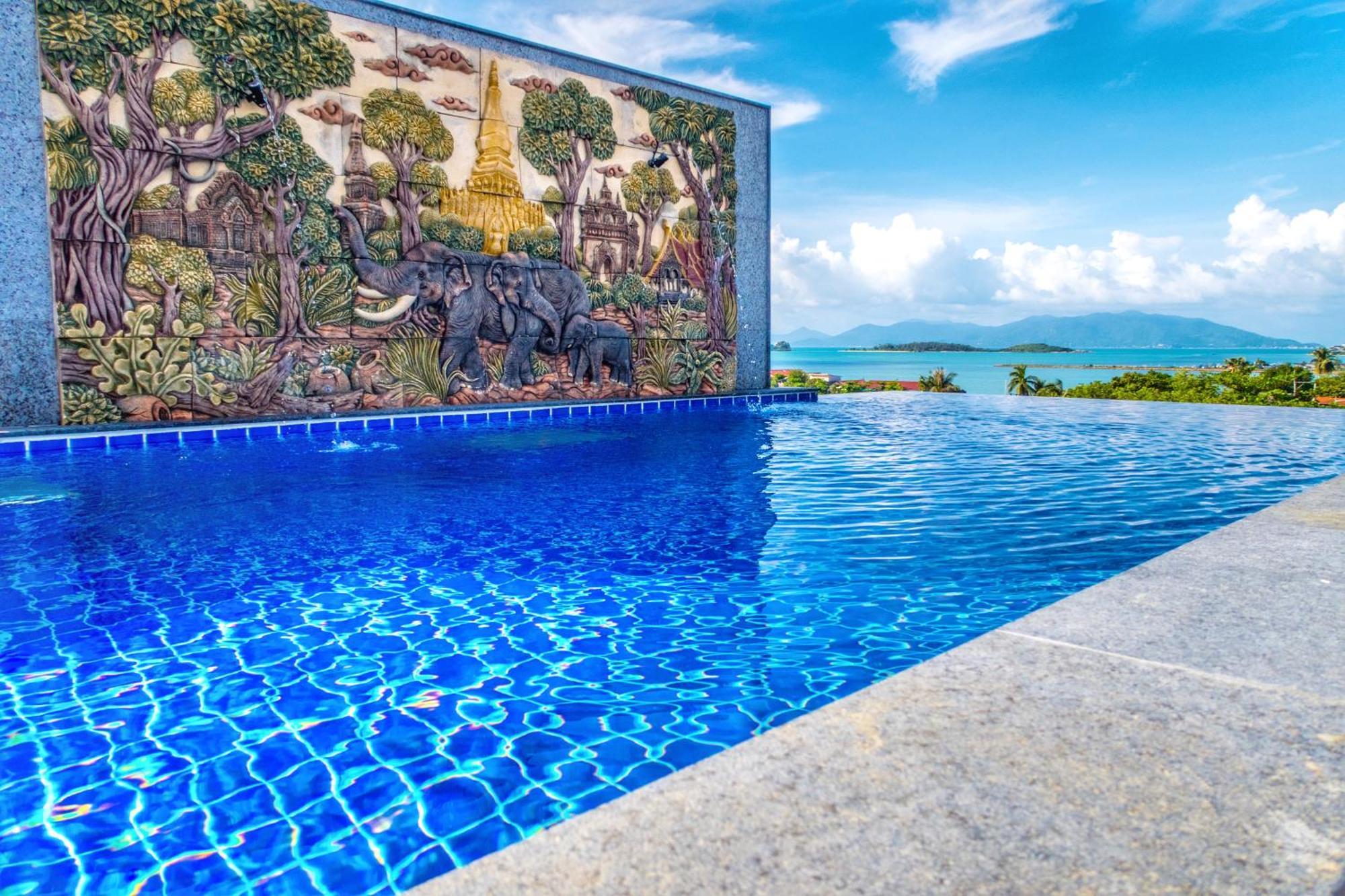 Celebrity Ocean View Villa Samui Bang Rak Beach  Extérieur photo