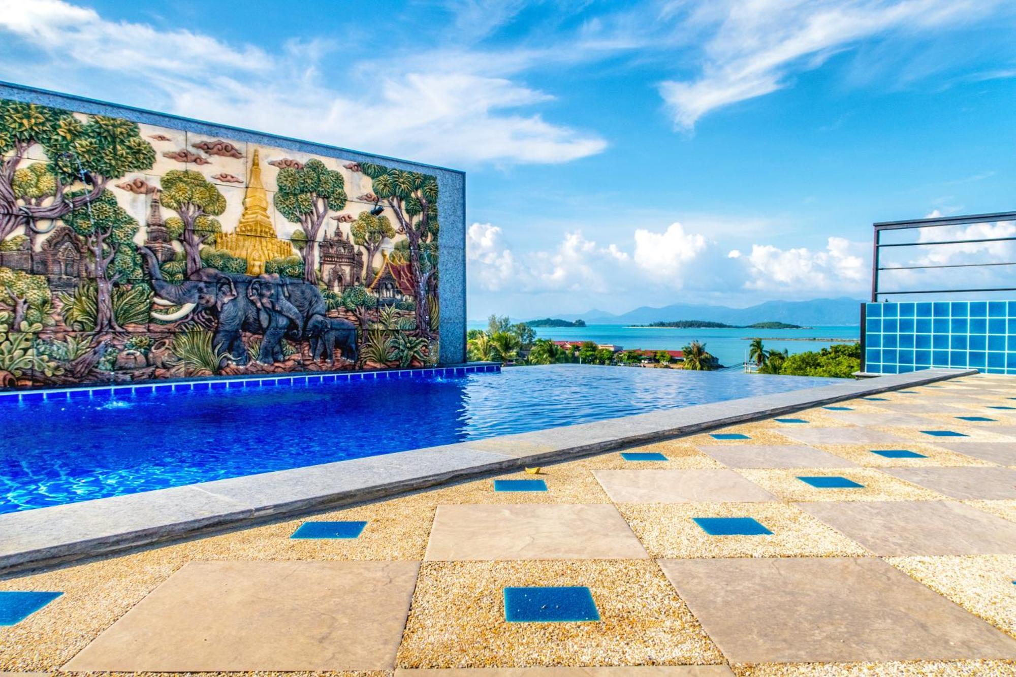 Celebrity Ocean View Villa Samui Bang Rak Beach  Extérieur photo