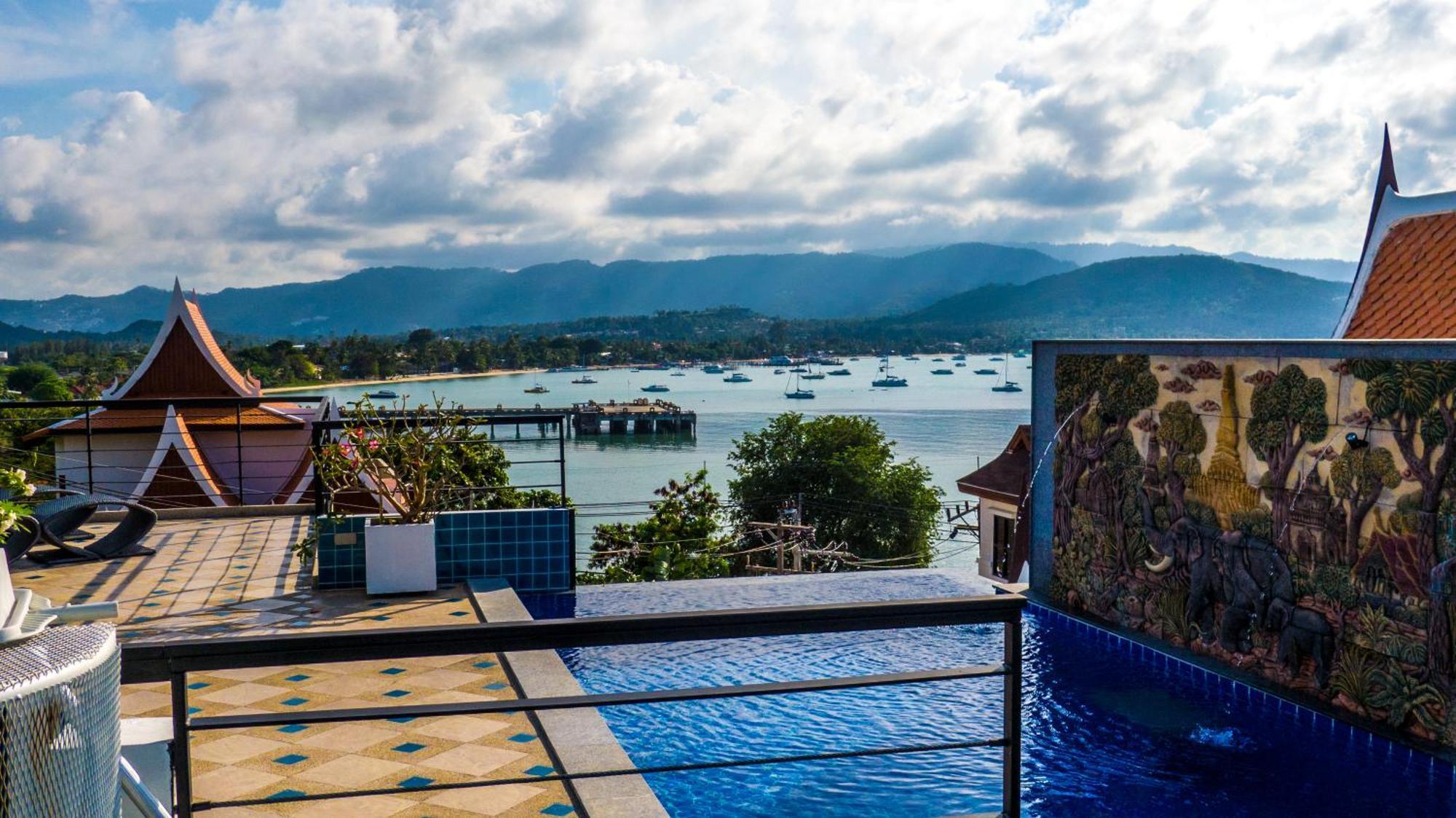 Celebrity Ocean View Villa Samui Bang Rak Beach  Extérieur photo