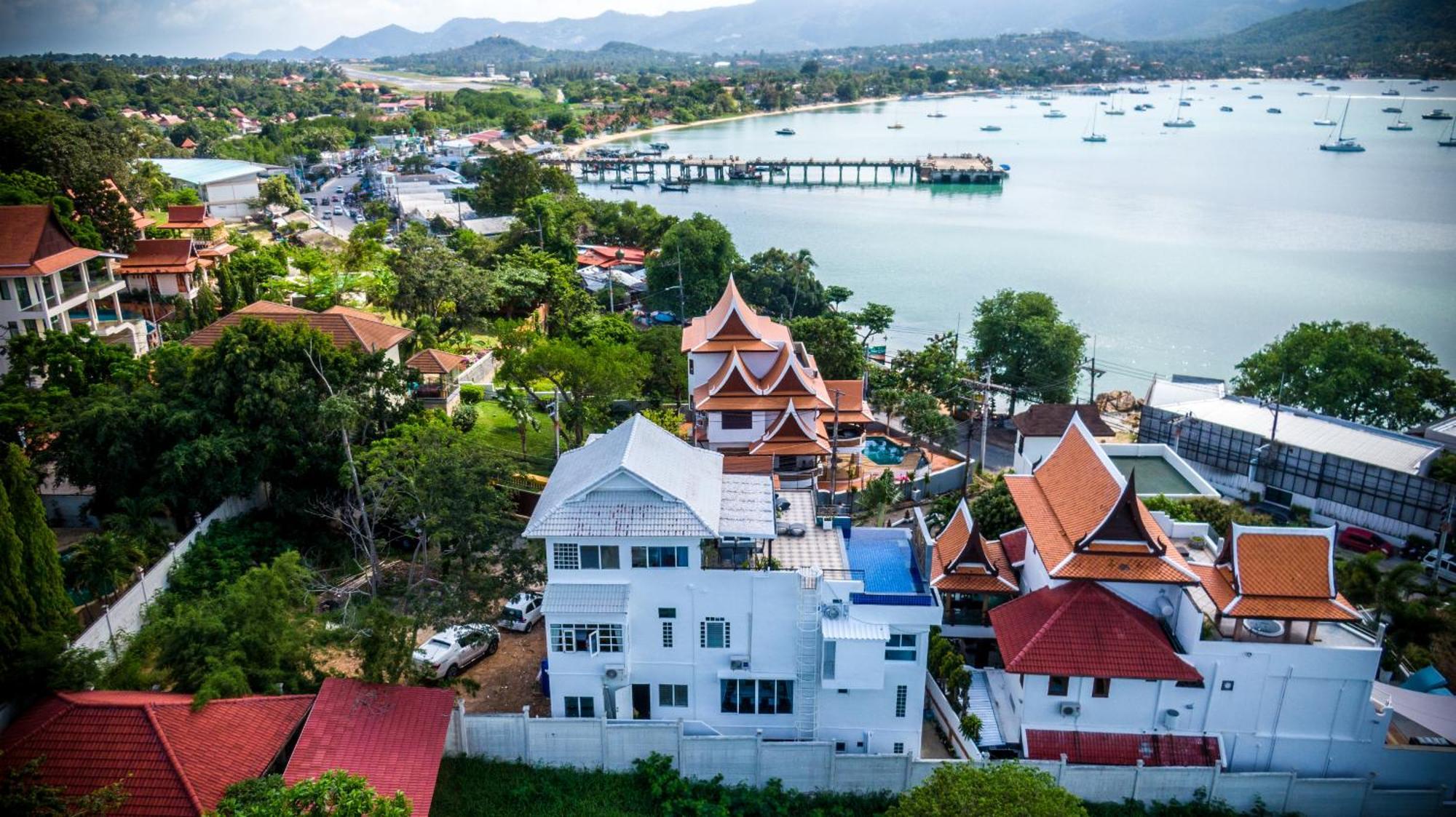 Celebrity Ocean View Villa Samui Bang Rak Beach  Extérieur photo