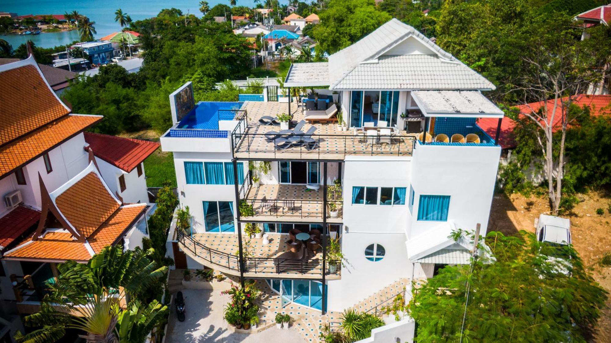 Celebrity Ocean View Villa Samui Bang Rak Beach  Extérieur photo