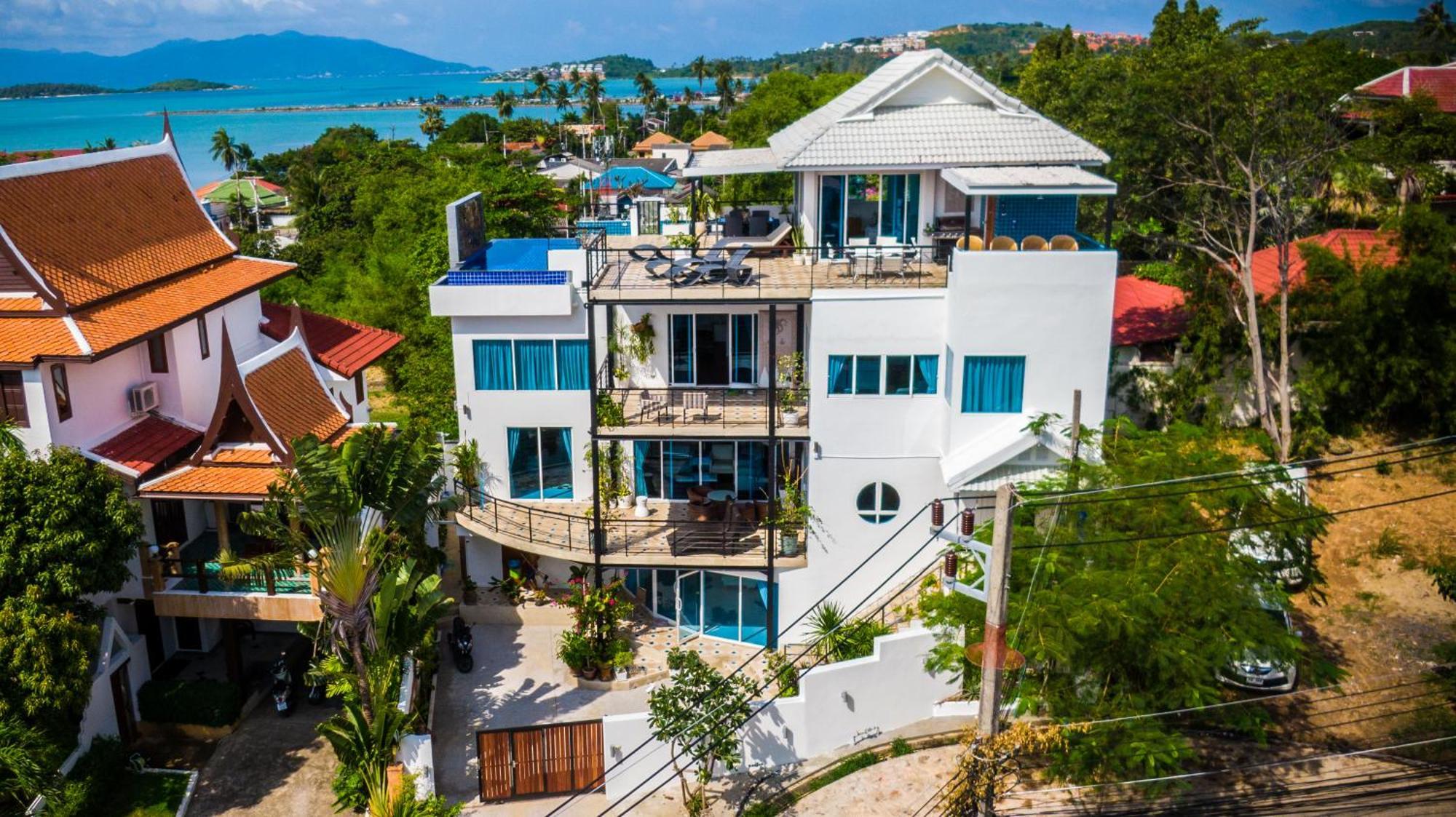 Celebrity Ocean View Villa Samui Bang Rak Beach  Extérieur photo