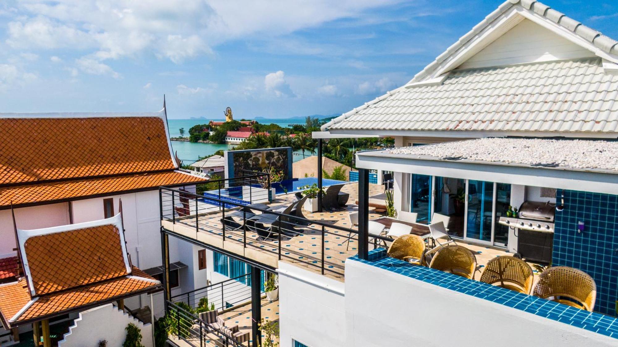 Celebrity Ocean View Villa Samui Bang Rak Beach  Extérieur photo