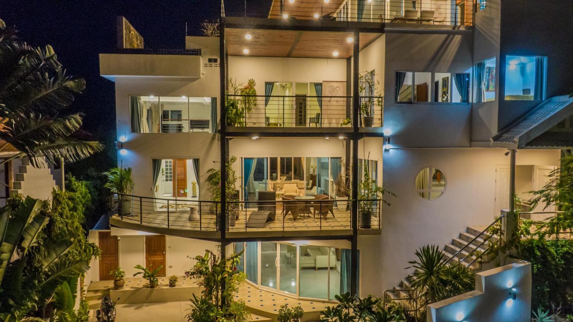 Celebrity Ocean View Villa Samui Bang Rak Beach  Extérieur photo