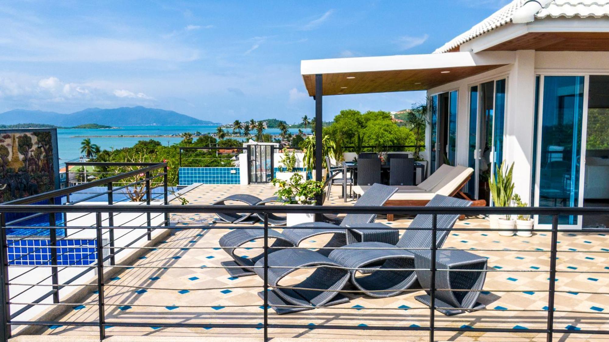 Celebrity Ocean View Villa Samui Bang Rak Beach  Extérieur photo
