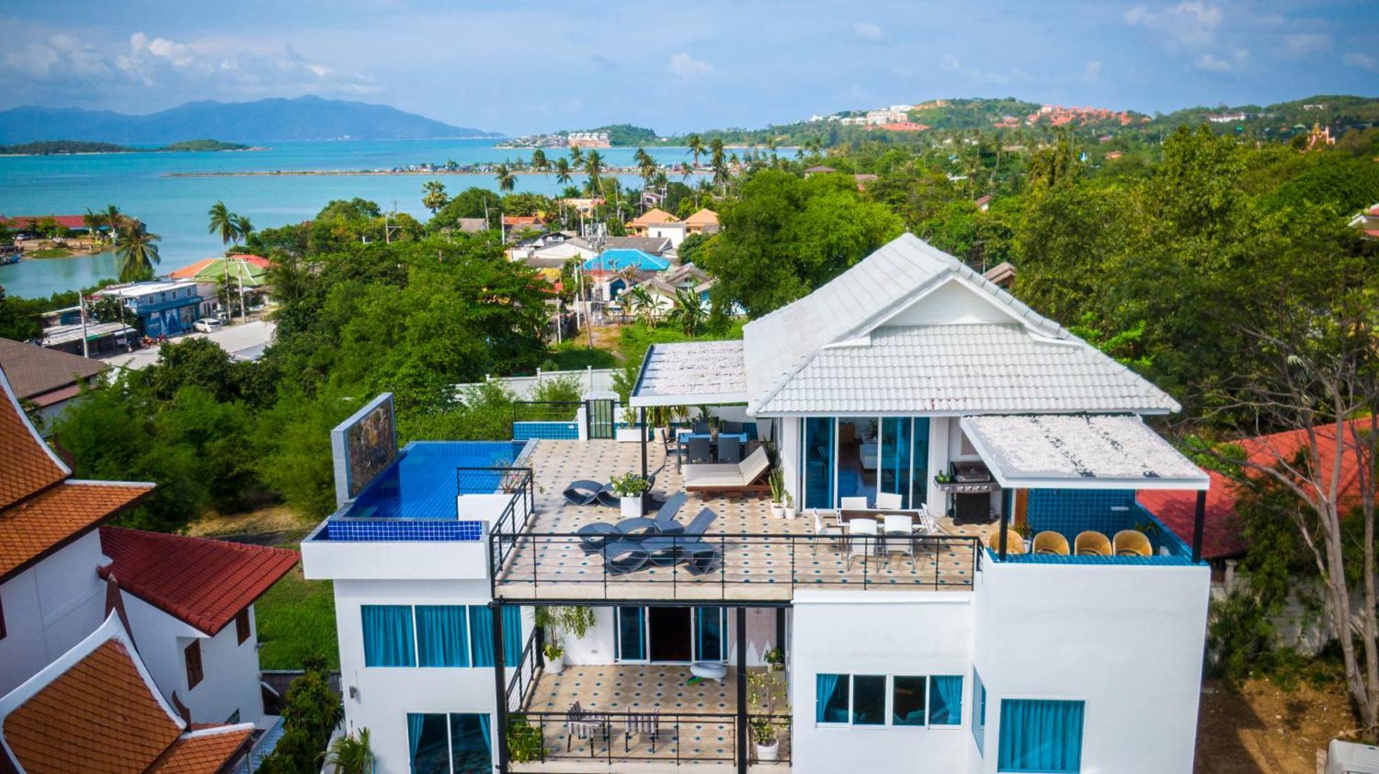 Celebrity Ocean View Villa Samui Bang Rak Beach  Extérieur photo