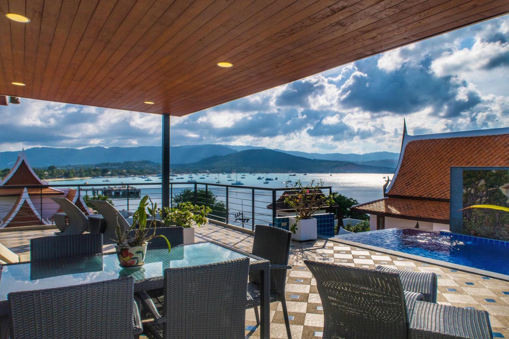 Celebrity Ocean View Villa Samui Bang Rak Beach  Extérieur photo