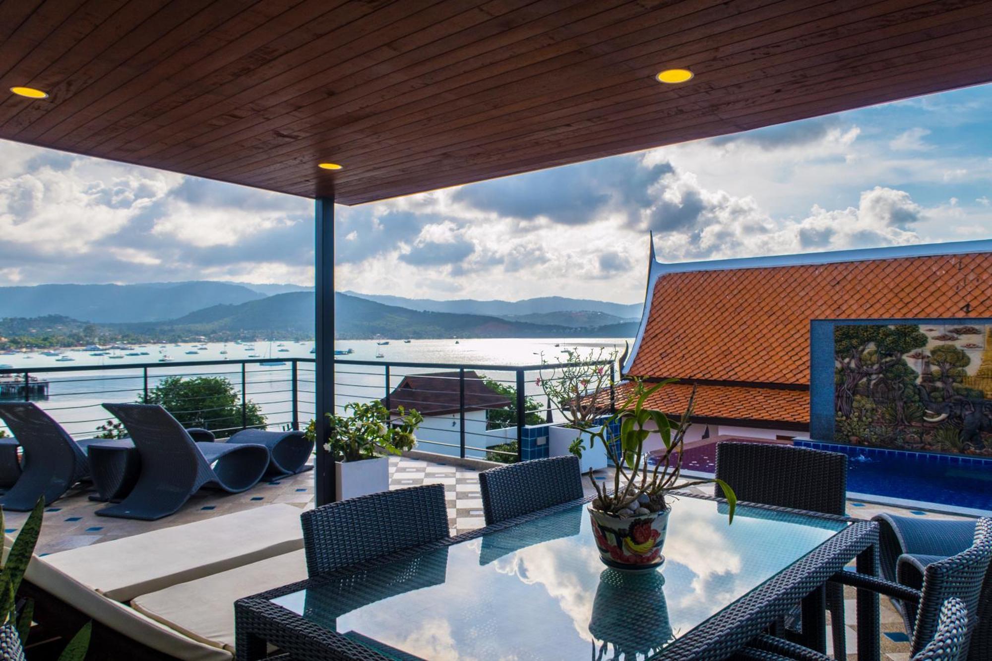 Celebrity Ocean View Villa Samui Bang Rak Beach  Extérieur photo